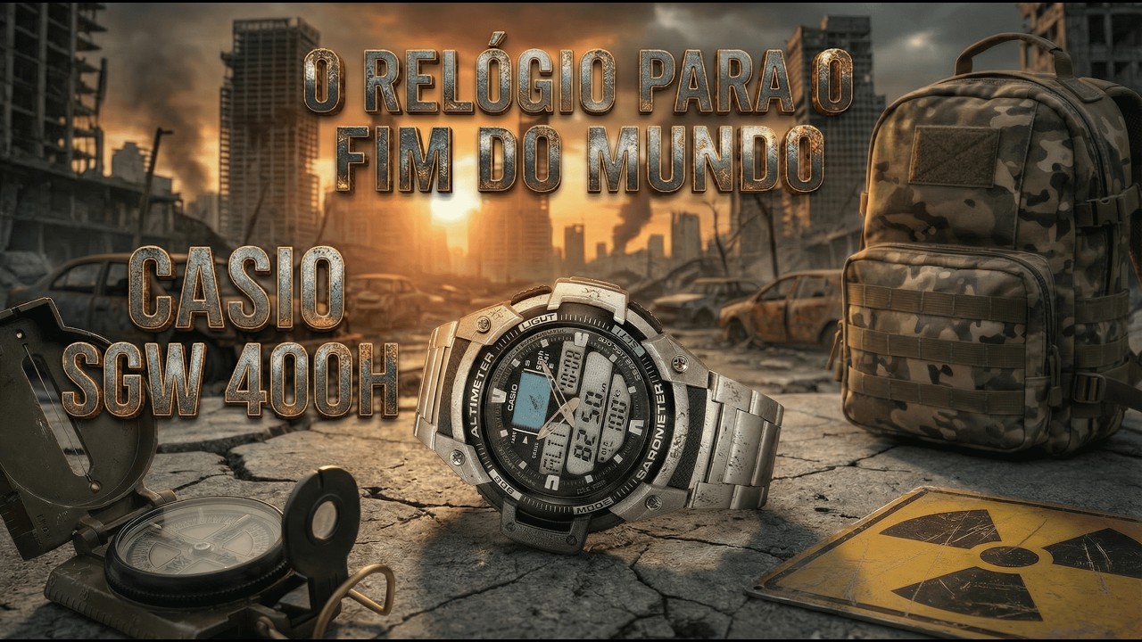Casio SGW 400H - O Relógio para o fim do mundo