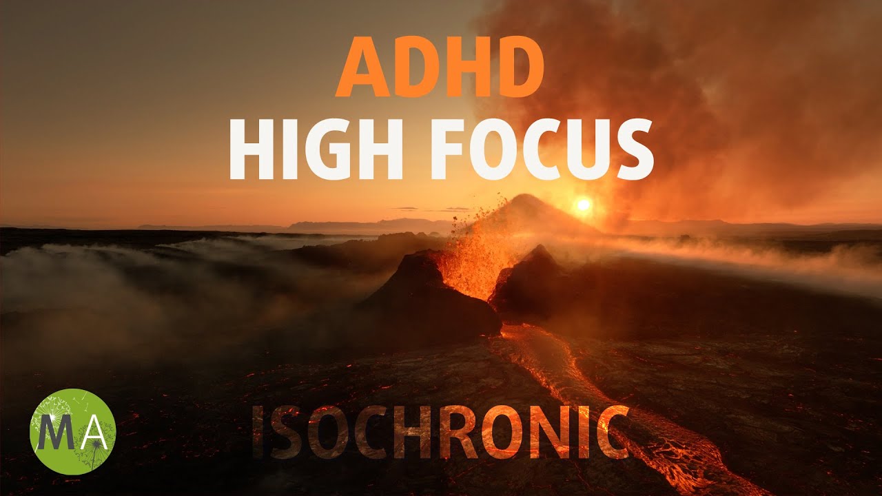 ADHD High Focus - Epic Rock Metal Mix with Isochronic Tones