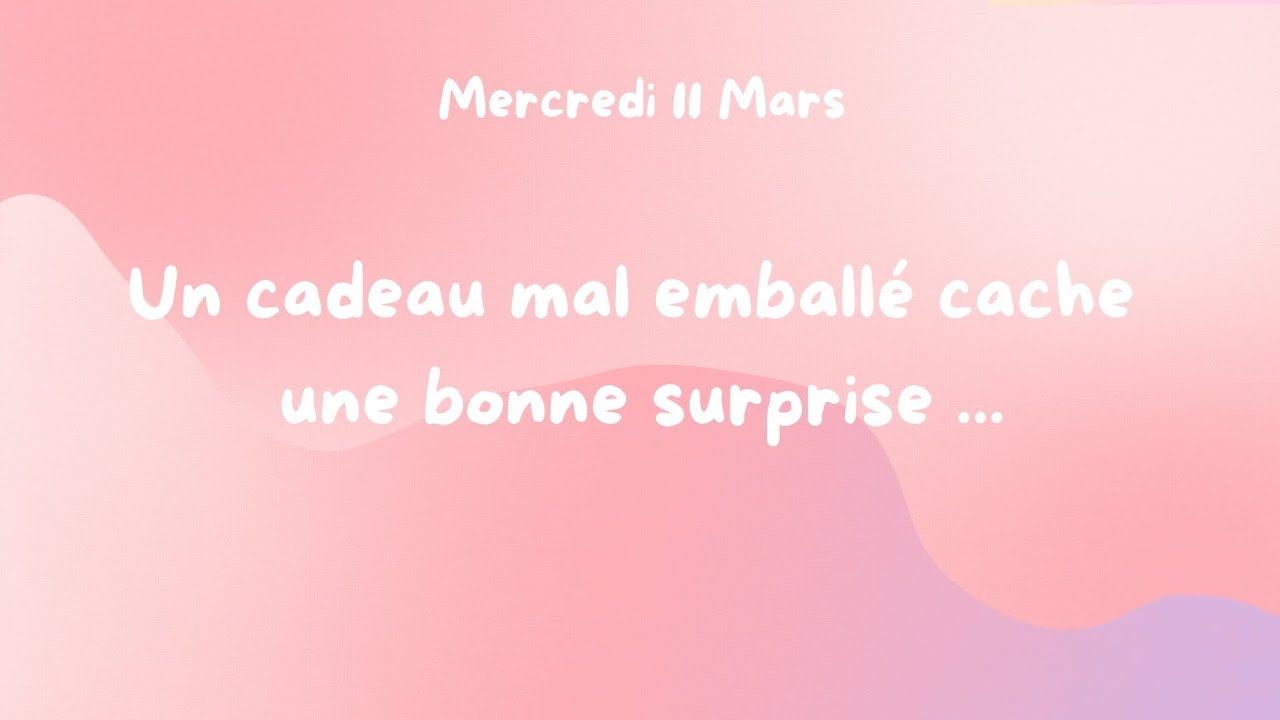 Un cadeau mal emballé cache une bonne surprise 🎁🎉