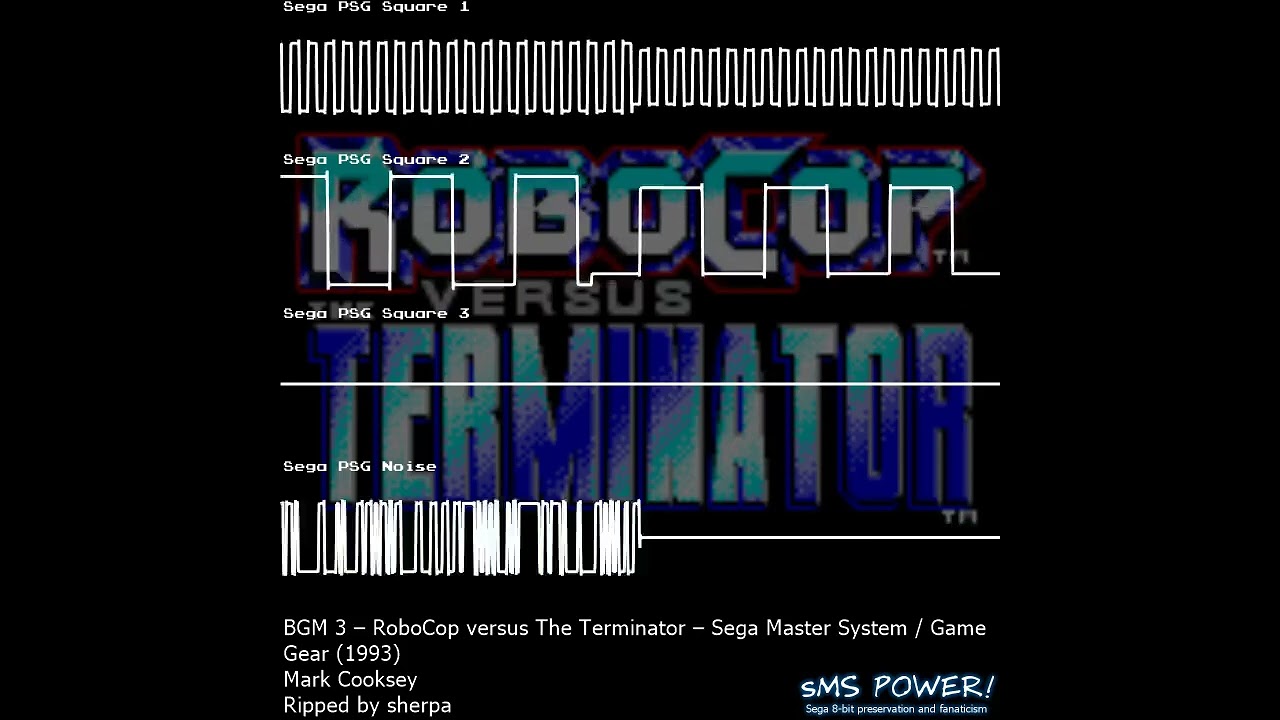 RoboCop versus The Terminator - Sega Master System / Game Gear - Mark Cooksey