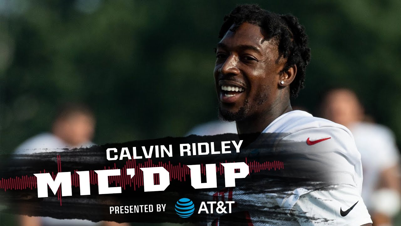 'Yeah, I see why this guy went first round' | Calvin Ridley AT&T Wired