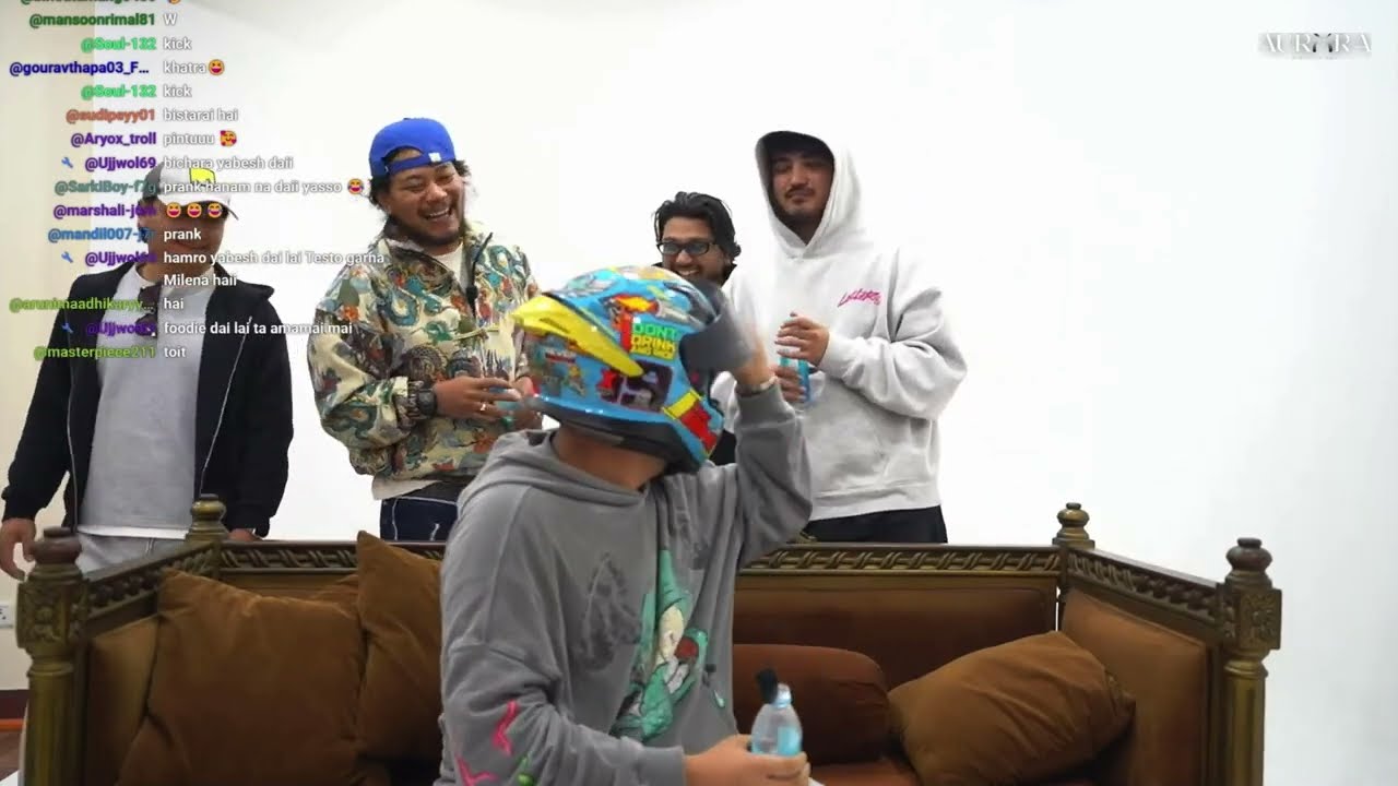 TEAM BEKABU PLAYS HELMET GAME | FT VEK, YABESH THABA, BIZEN, NIXDII, MRFOODIENEPAL