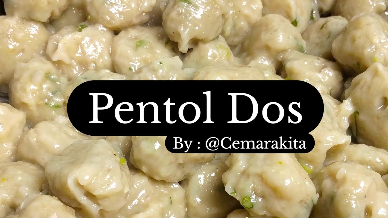 PENTOL DOS ENAK BANGETT By @Cemarakita  CUMA PAKAI 1 TELUR TANPA DAGING COCOK BUAT IDE JUALAN