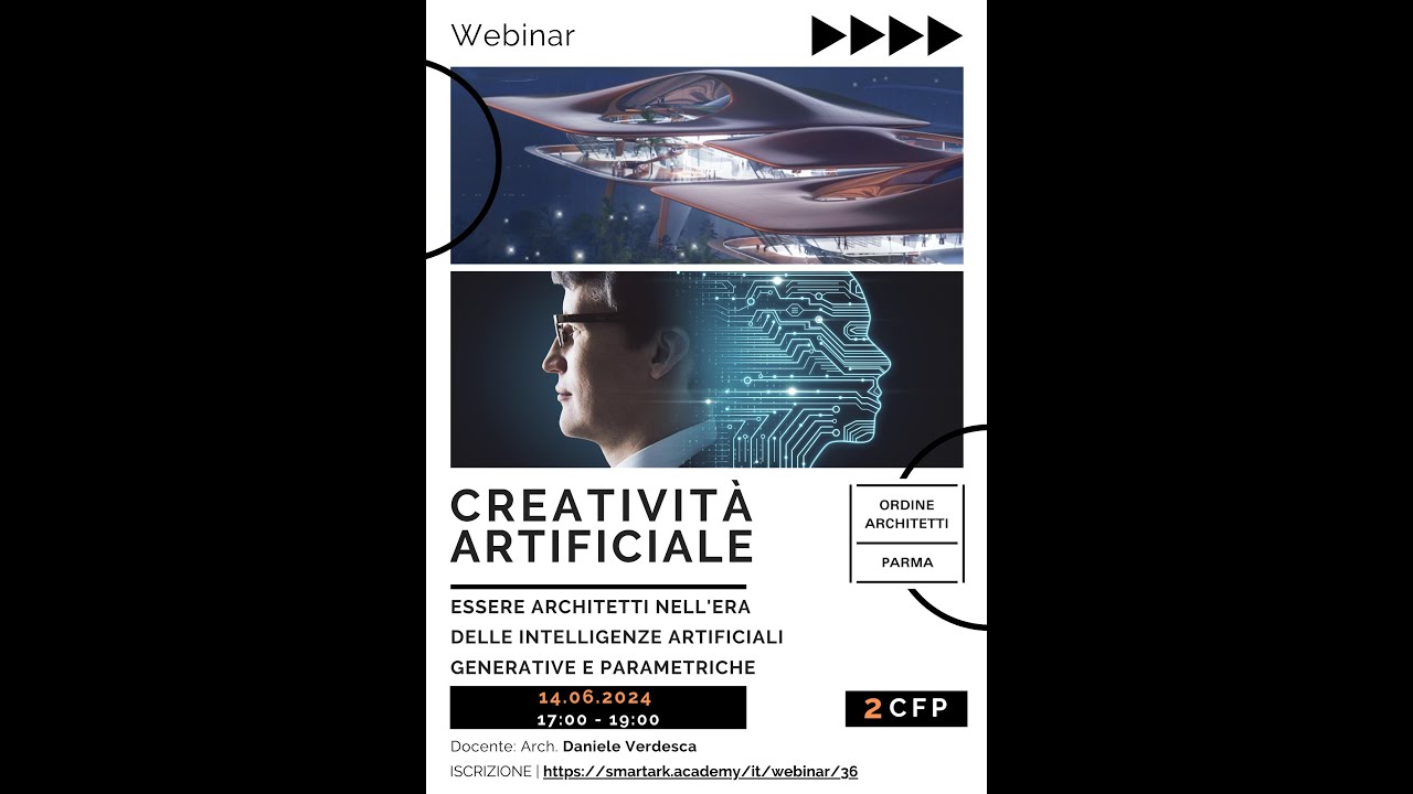 CREATIVIT&Agrave; ARTIFICIALE | Essere Architetti e Designer nell'era delle Intelligenze Artificiali