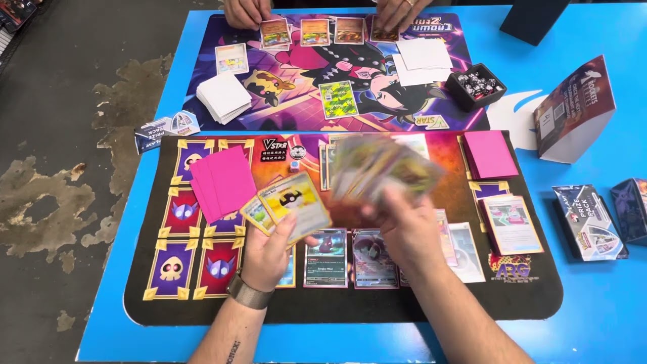 POV Pokémon TCG [Paradox Rift] Roaring Moon vs Arven Charizard / TC’s Rockets / R4