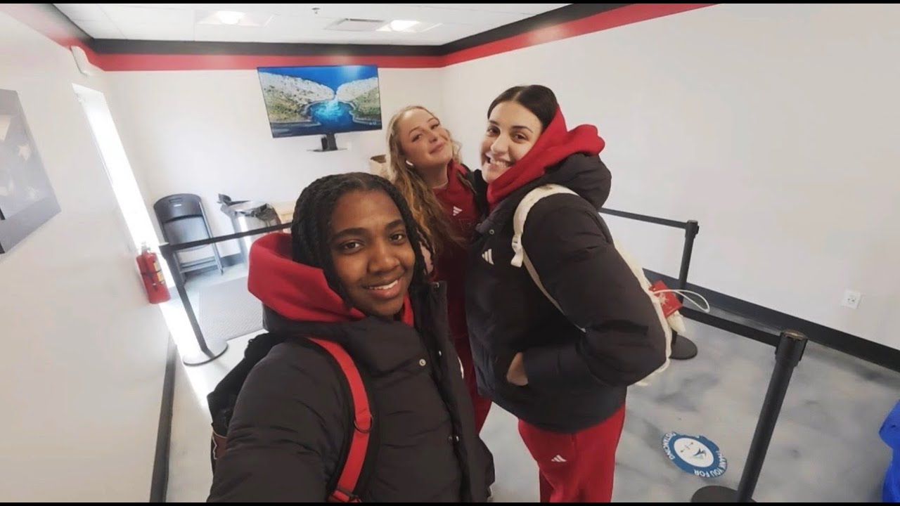 Day in the life: Road Trip with Louisville WBB ✈️🏀