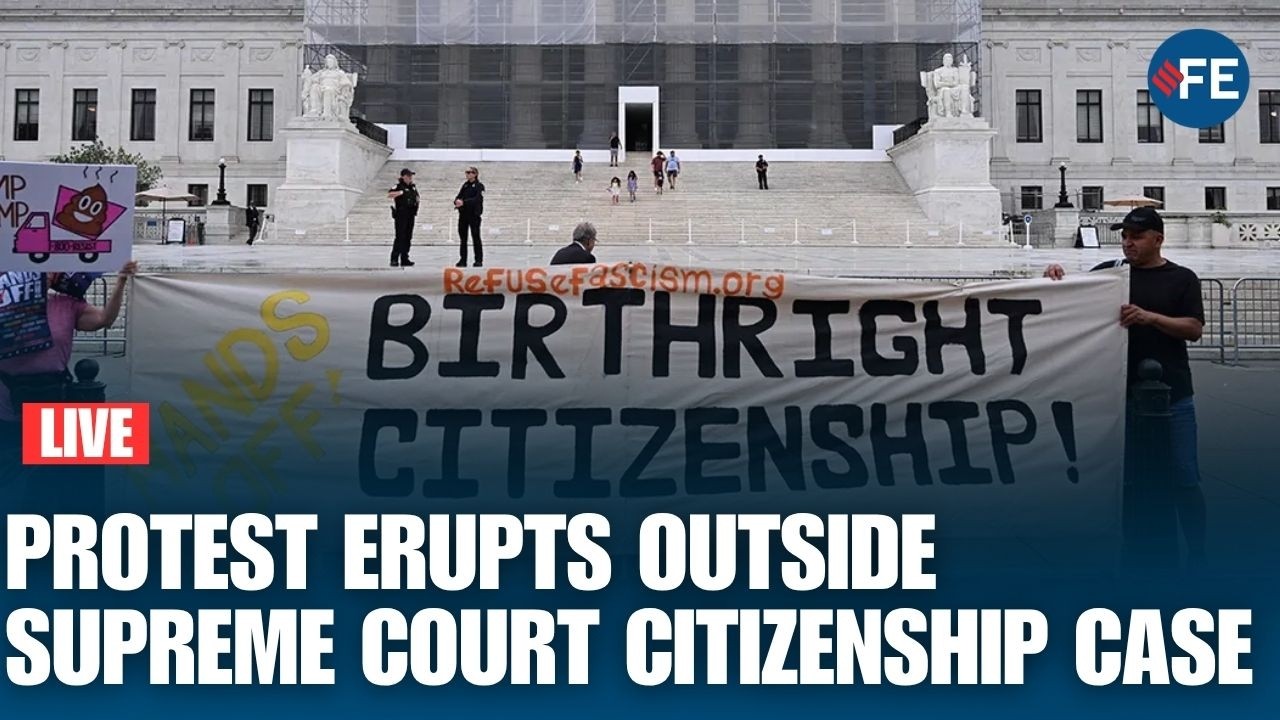 LIVE: Protesters Rally Outside U.S. Supreme Court Over Donald Trump Citizenship Policy