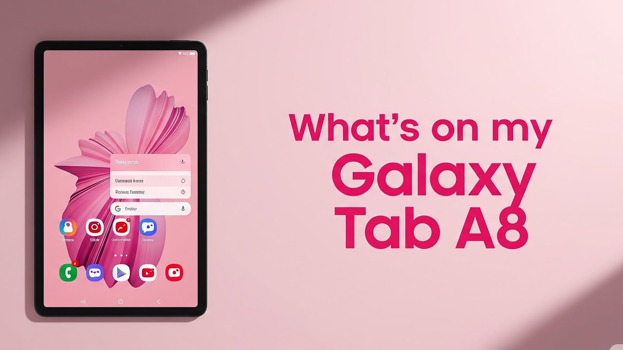 Samsung Galaxy Tab A8 tour (student edition) 🍃