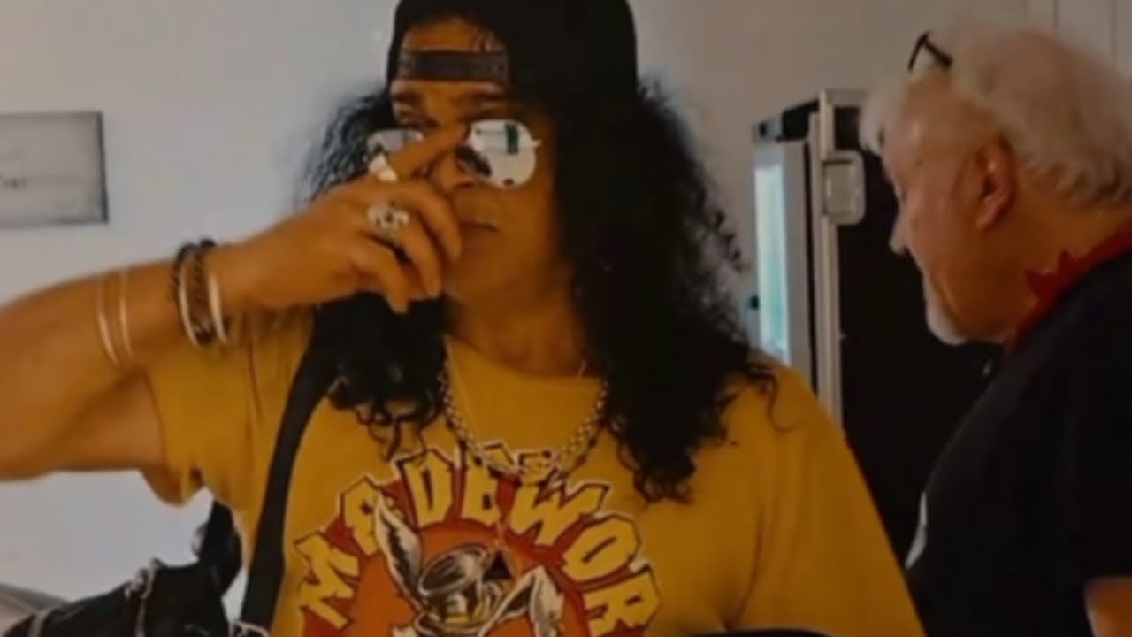 ЖЕНА SLASH'А сняла все ЗАКУЛИСЫ его шоу в Германии