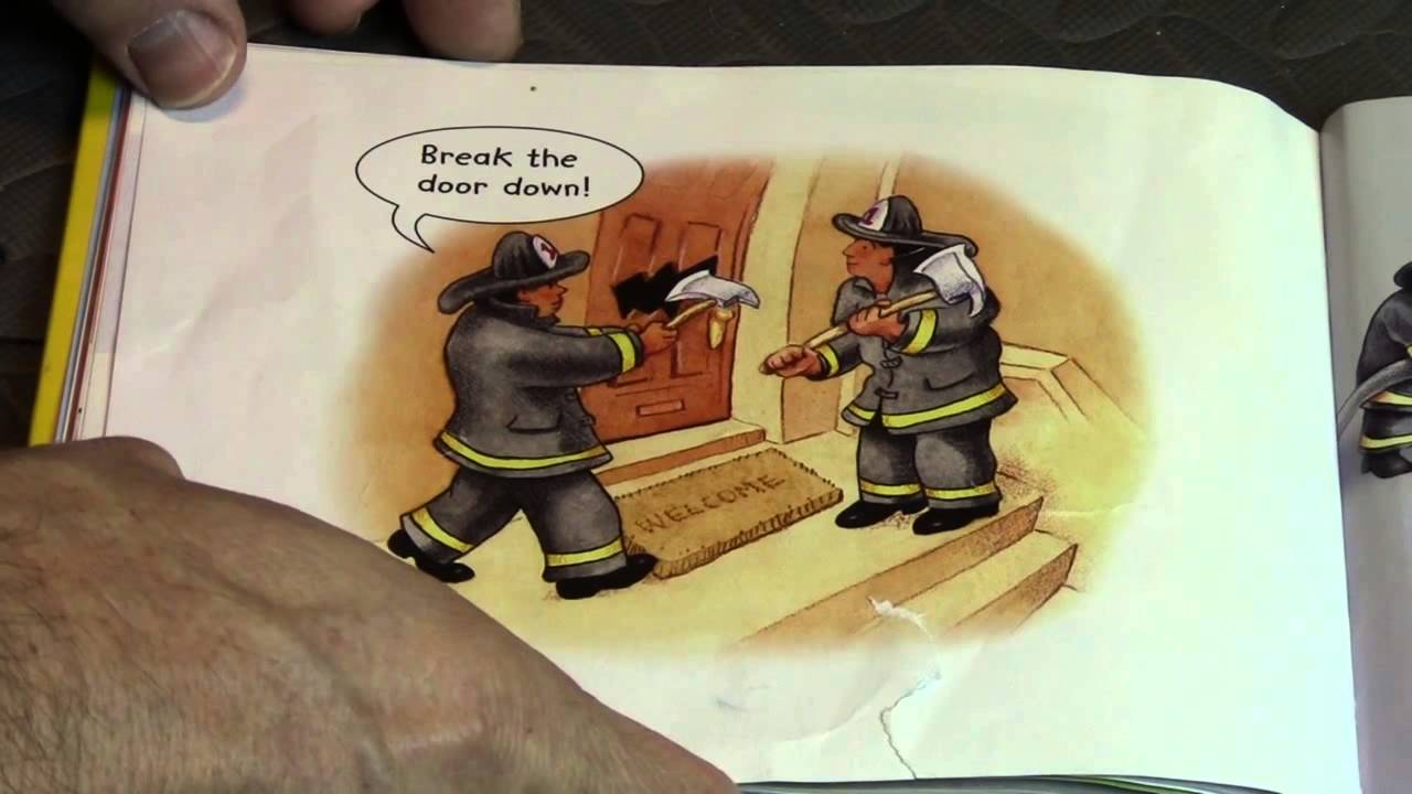 5 Little Firefighters - Book Reading Video