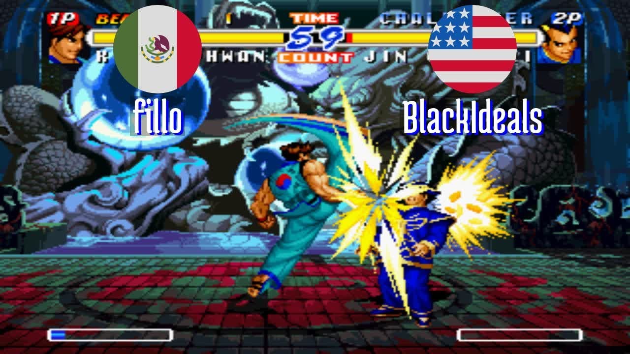 FT3 @rbff2h: fillo (MX) vs BlackIdeals (US) [Real Bout Fatal Fury 2 rbff2 Fightcade] May 24