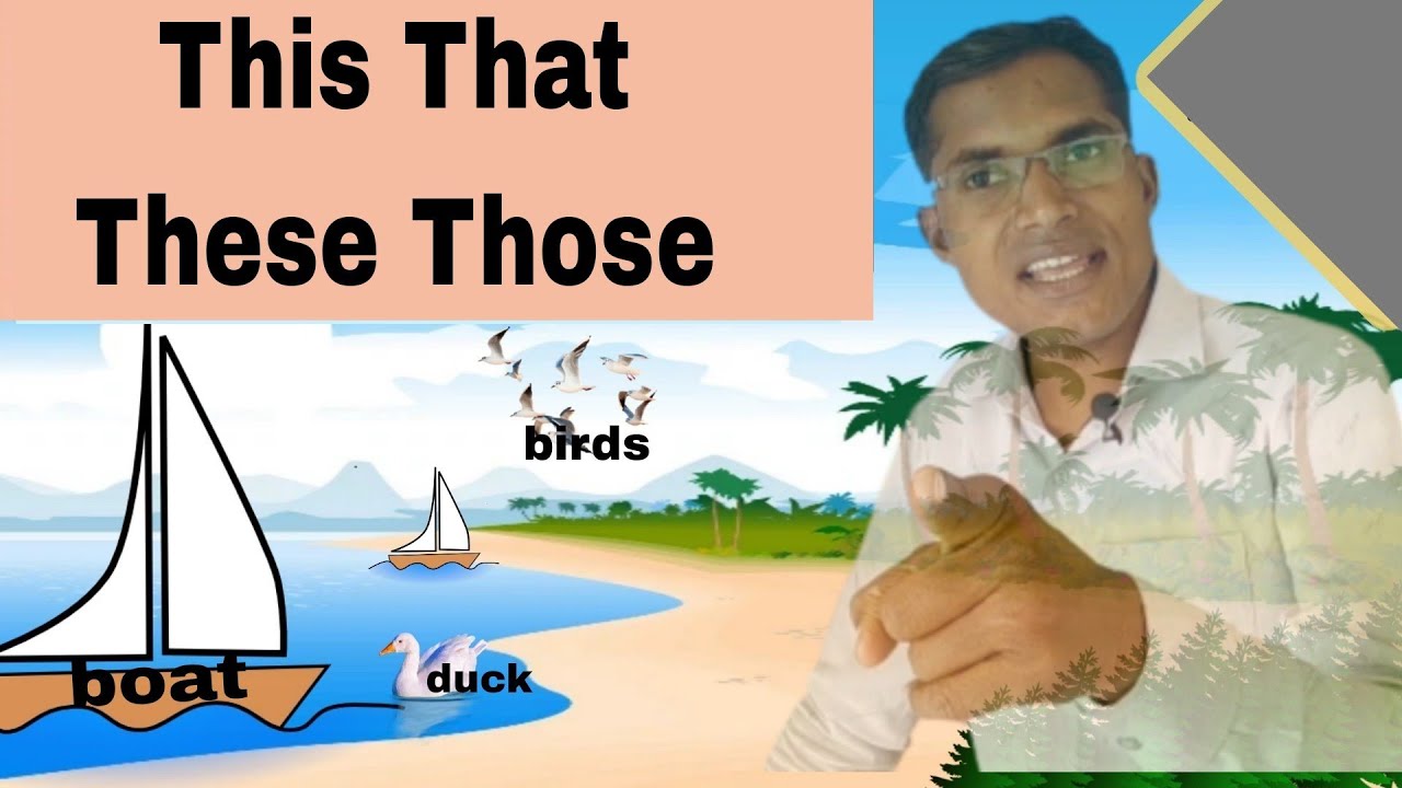 English Speaking Course।How to use this that these and those