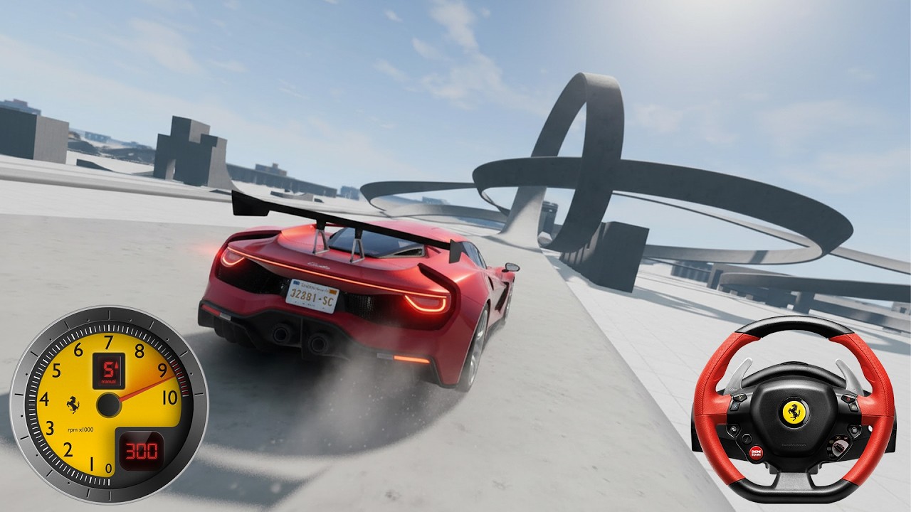 Extreme Crash Compilation! Realistic Car Damage at Full Speed