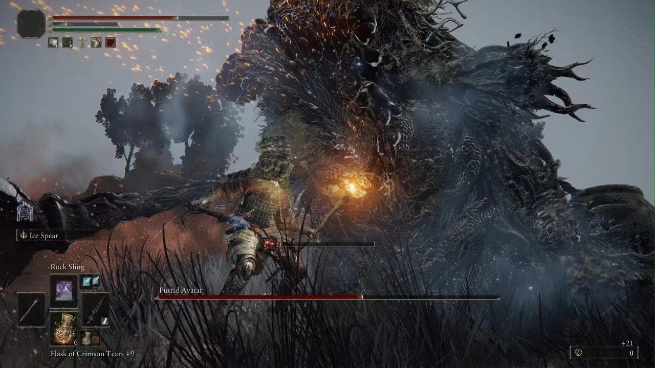 Putrid Avatar Caelid Int build