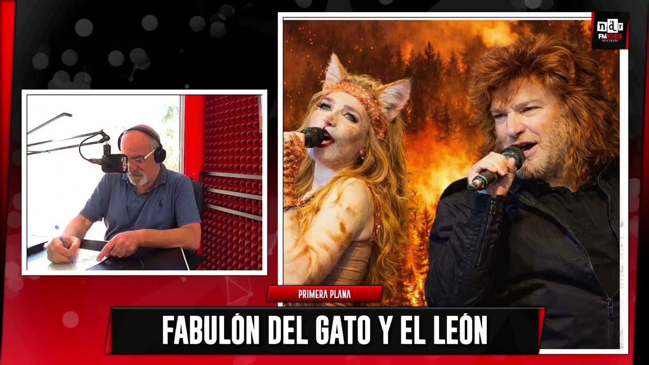 📰 PRIMERA PLANA / 🐱 𝑭𝒂𝒃𝒖𝒍𝒐́𝒏 𝒅𝒆𝒍 𝑮𝒂𝒕𝒐 𝒚 𝒆𝒍 𝑳𝒆𝒐́𝒏 🦁 / DOMINGO 1/2