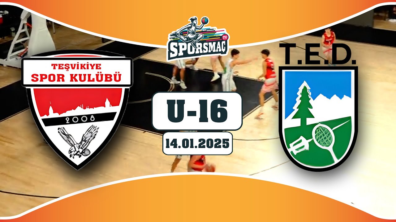 TEŞVİKİYE - TED U16 | Full Maç (14.01.2025)