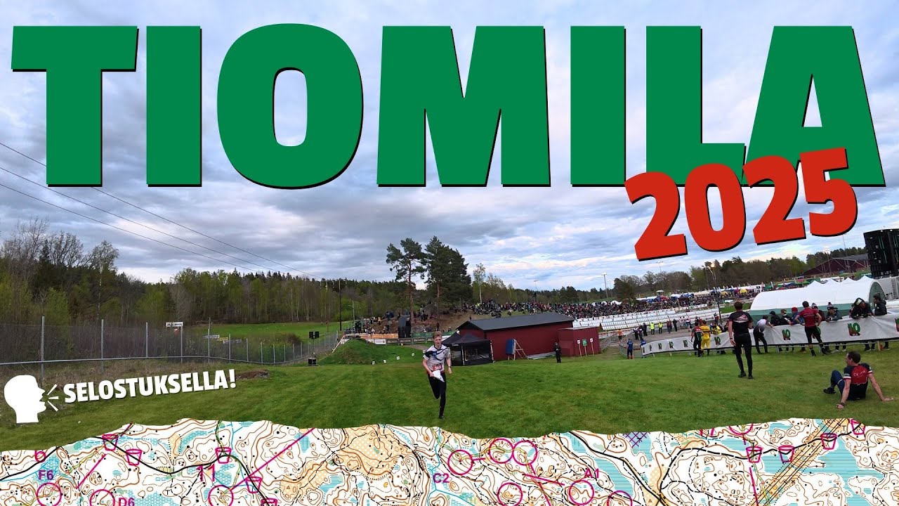 🗺️🌲Tiomila 2025 - kolmas osuus - selostuksella! | 📹Suunnistus