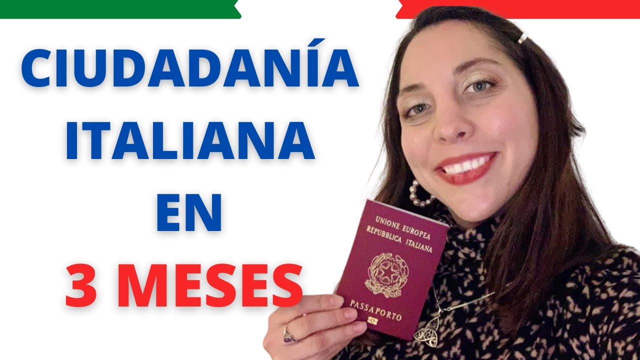 Como tramitar la CIUDADAN&Iacute;A ITALIANA en Italia [2024]
