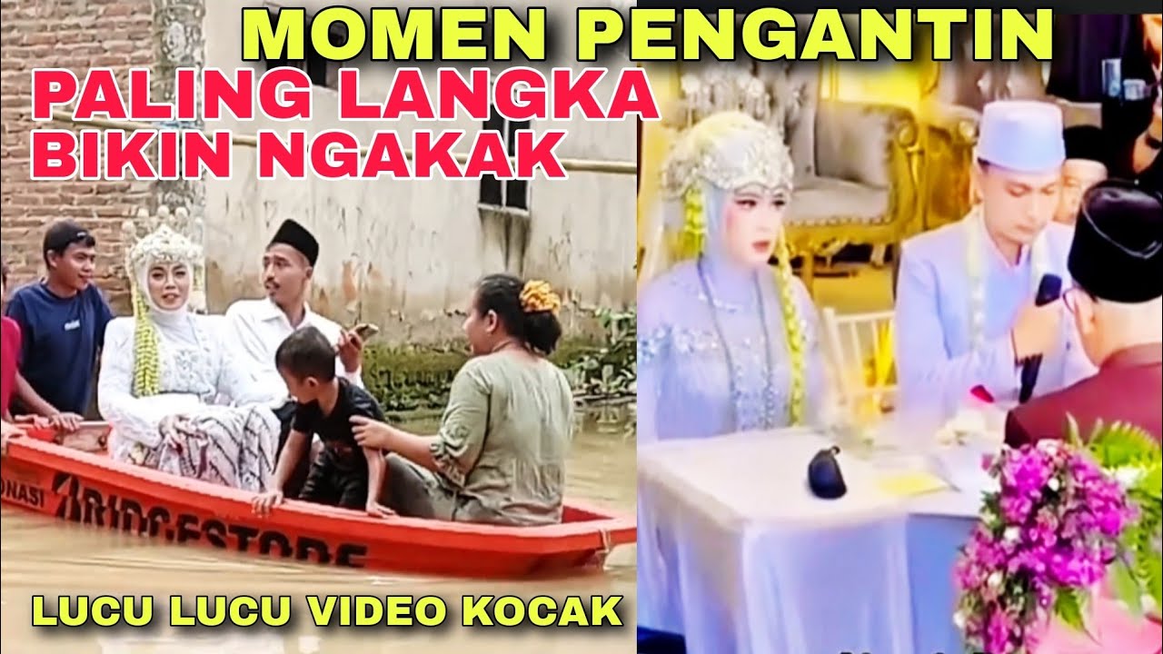 MOMEN PENGANTIN PALING LANGKA ‼️BENER BENER KONYOL ‼️KUMPULAN VIDEO LUCU 2026