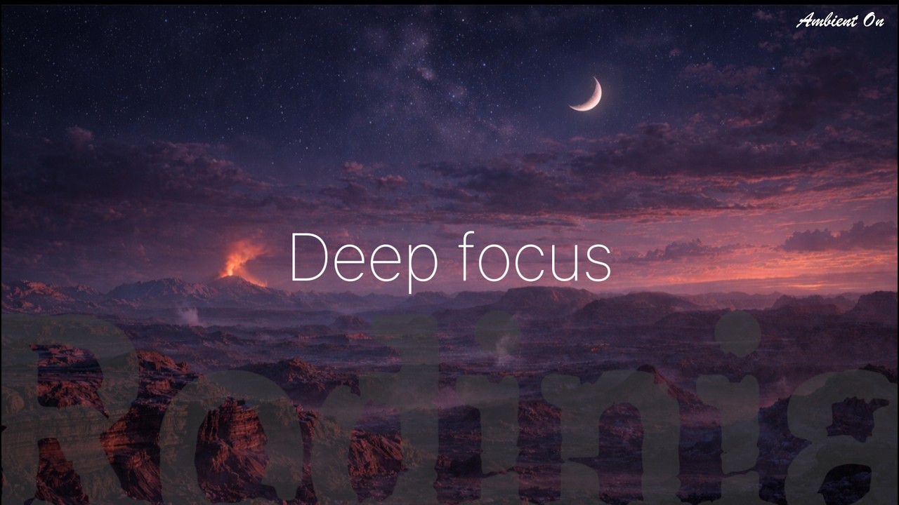 10억 년 전 초대륙 로디니아에서의 1시간 | 태초의 고독과 깊은 몰입  - Ancient Earth Ambient for Deep Focus (Rodinia)