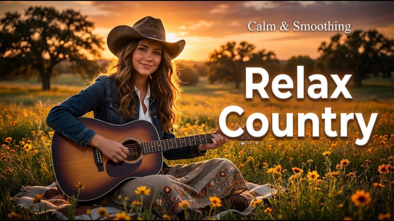 【Country Relax 32】Country Music With Gentle Melodies To Calm Your Mind