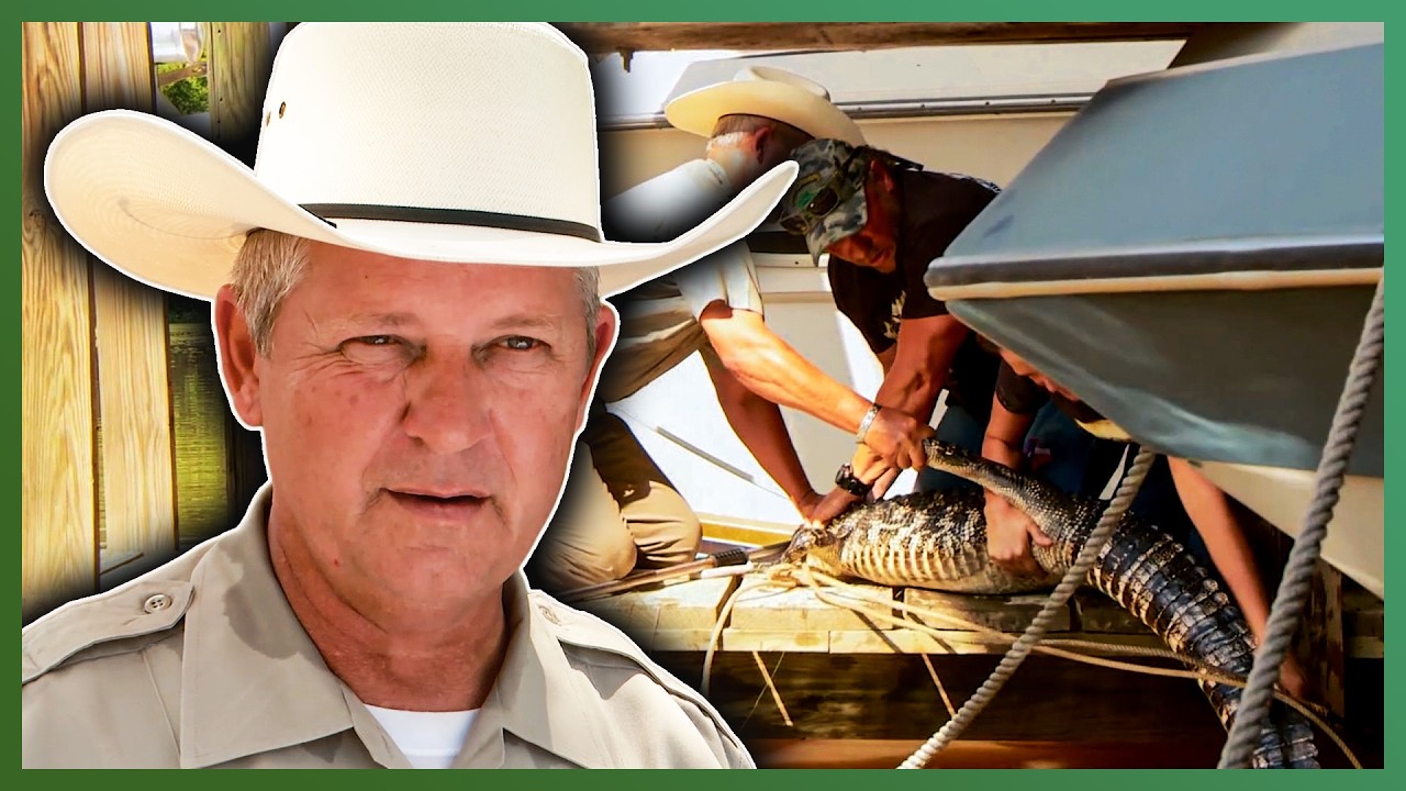 Texas Game Wardens Rescue An ALIGATOR From A Local Marina🐊🚨 | Lone Star Law