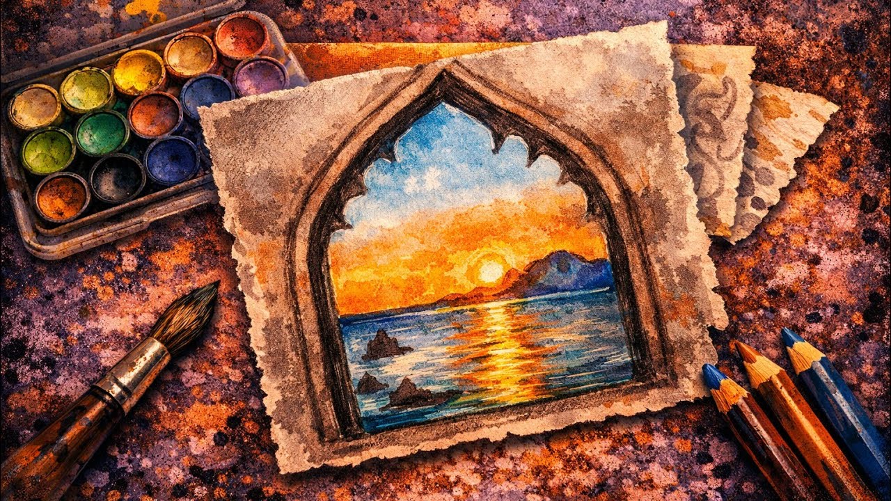 Painting a Story about Ramadhan | Why you should fast in ramadan 