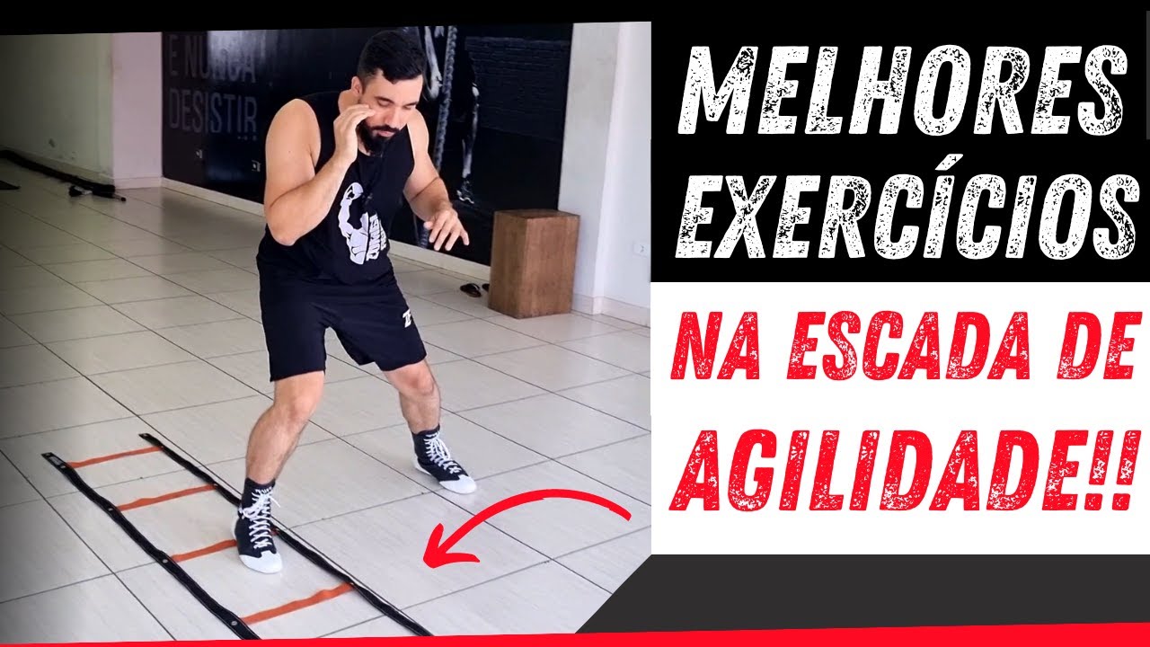 Desafiando Limites: ESCADA DE AGILIDADE Para Praticantes de Boxe | APRIMORE SUA COORDENAÇÃO MOTORA!