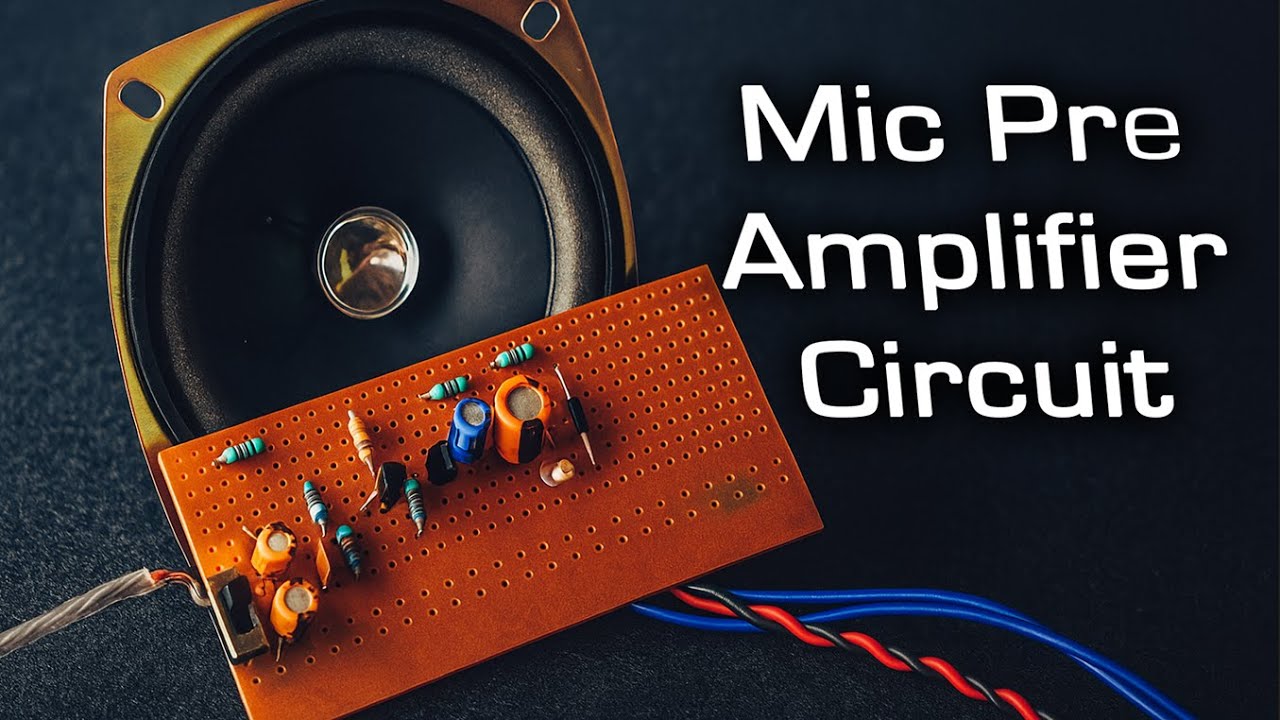 How to Make Mic Pre Amplifier Circuit | Easy Condenser Mic Circuit | Condenser Mic Circuit Diagram