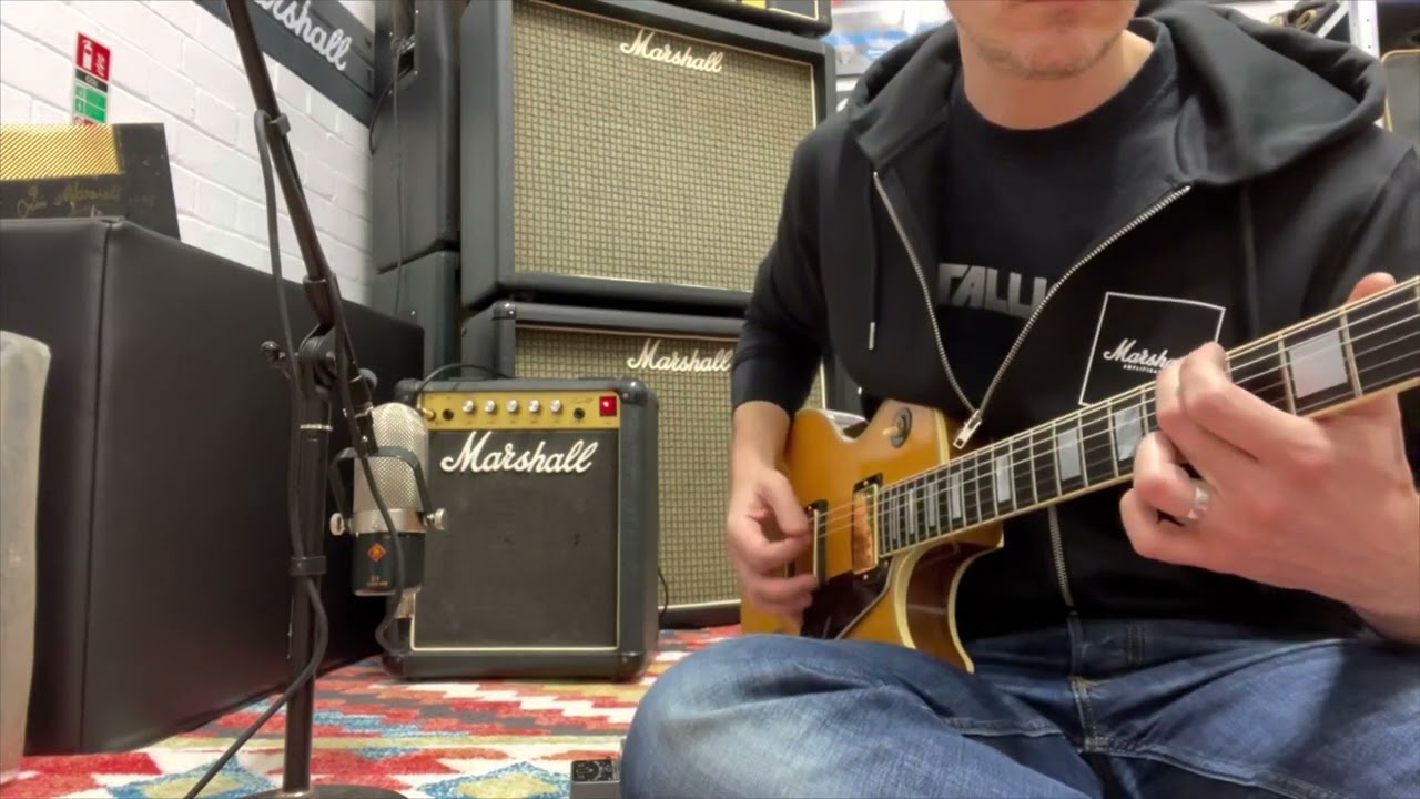 Marshall 1984 Lead 12 Solid State 1x10 12w Combo Model #5005 Serial No S26818