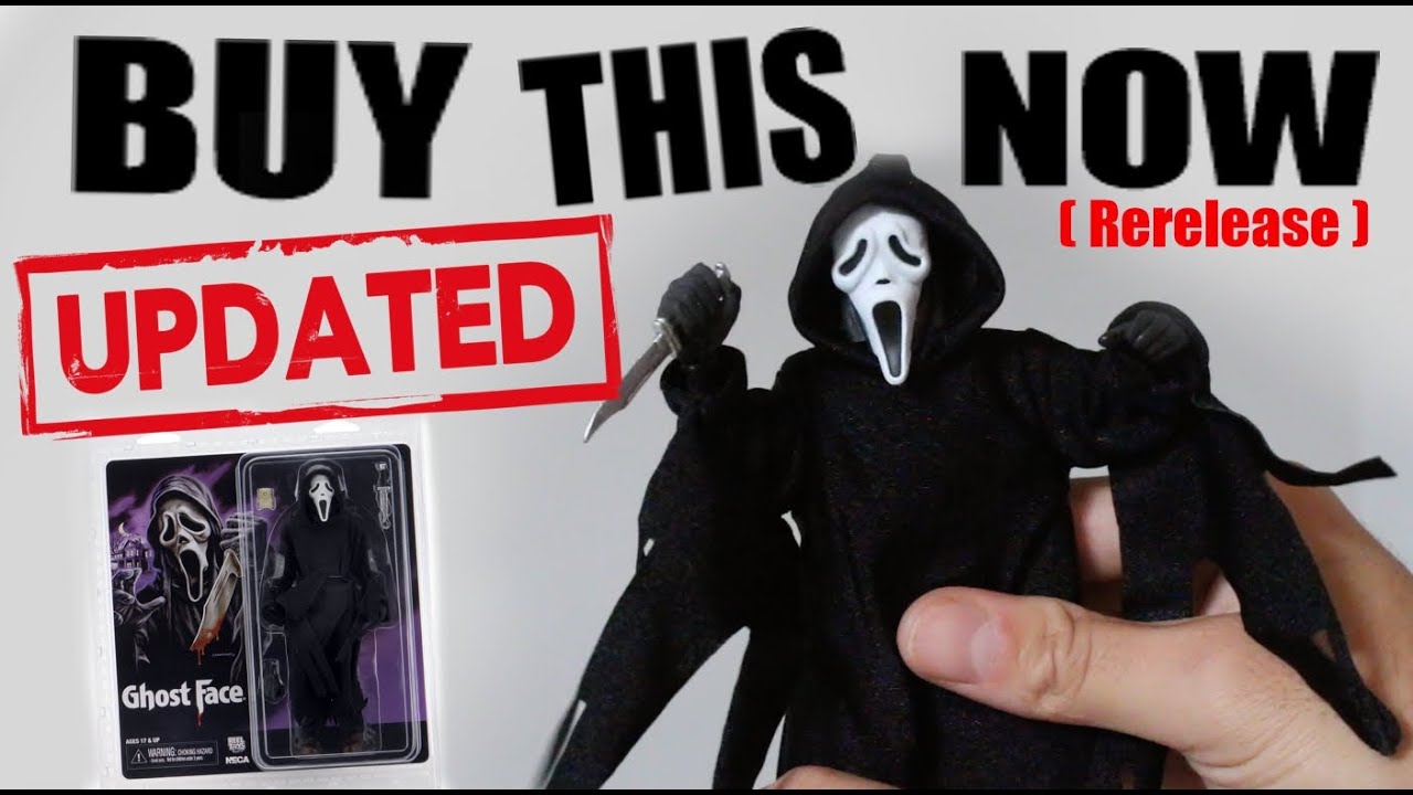NEW REISSUE! Updated Scream Ghost Face Retro 8