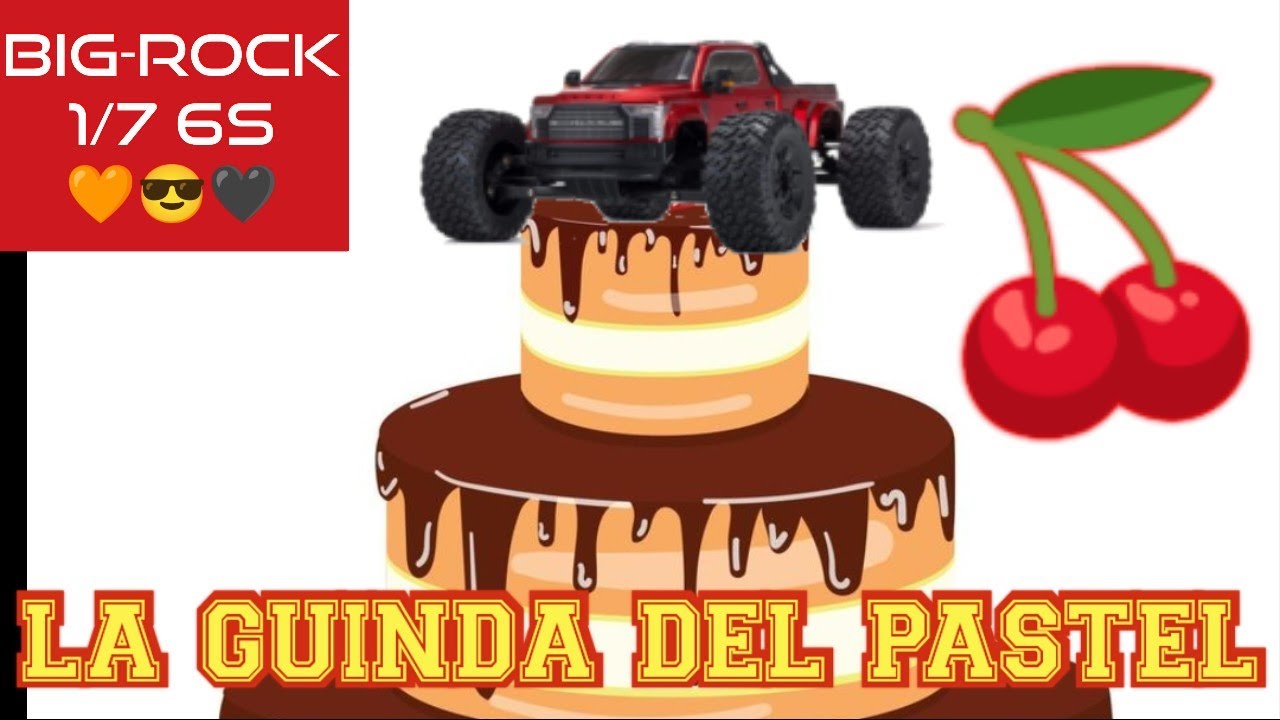Cochazo de los GORDOS,un 10 para  Arrma Big-rock 6S 1/7 🧡GRANDE🧡GUAPO🧡POTENTE🧡RESISTENTE