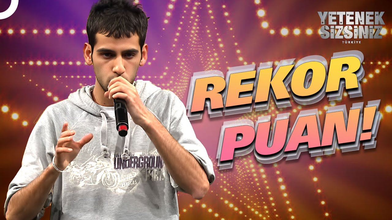Konuşurken Kekeme Rap Söylerken Ceza! | Yetenek Sizsiniz Türkiye