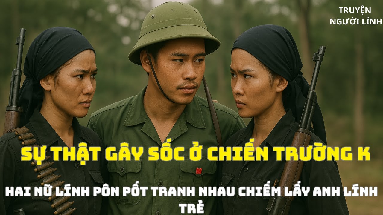 Sự Thật Gây Sốc Ở Chiến Trường K- Hai Nữ Lính Pôn Pốt Tranh Nhau Chiếm Lấy Anh Lính Trẻ