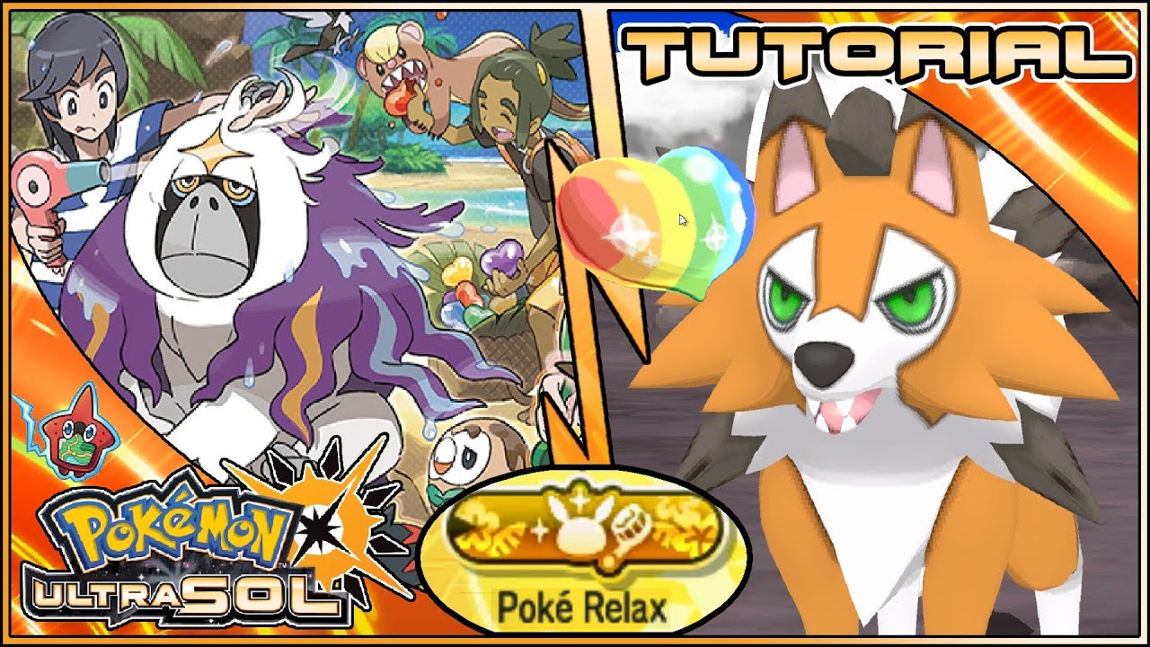 ♦️ Guía Pokémon UltraSol ♦️ #3 ▪️ Tutorial Completo del Poké Relax ▪️ ¡¡ ESTA OP !!