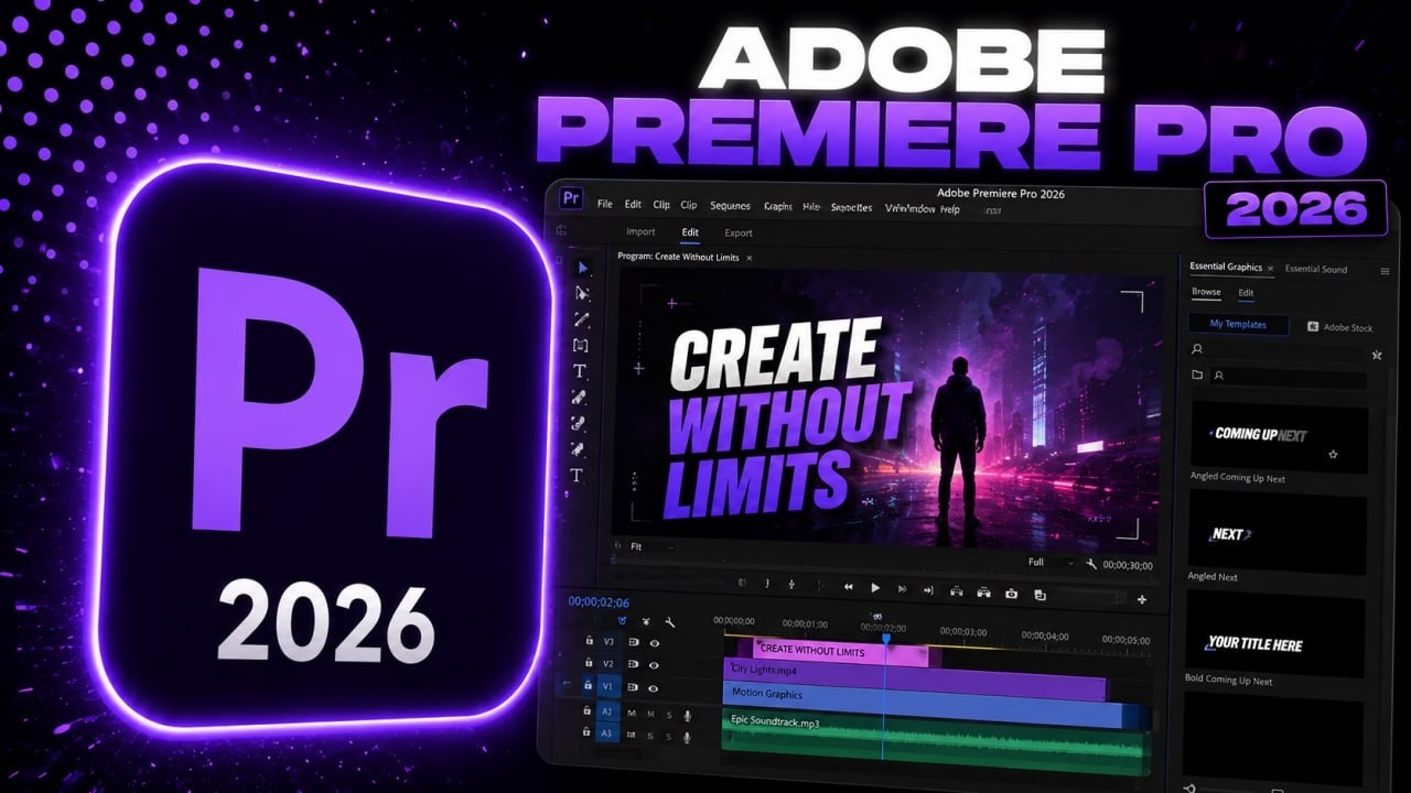 Adobe Premiere Pro 2026 Download for Free | Stable cracked Version | Install
