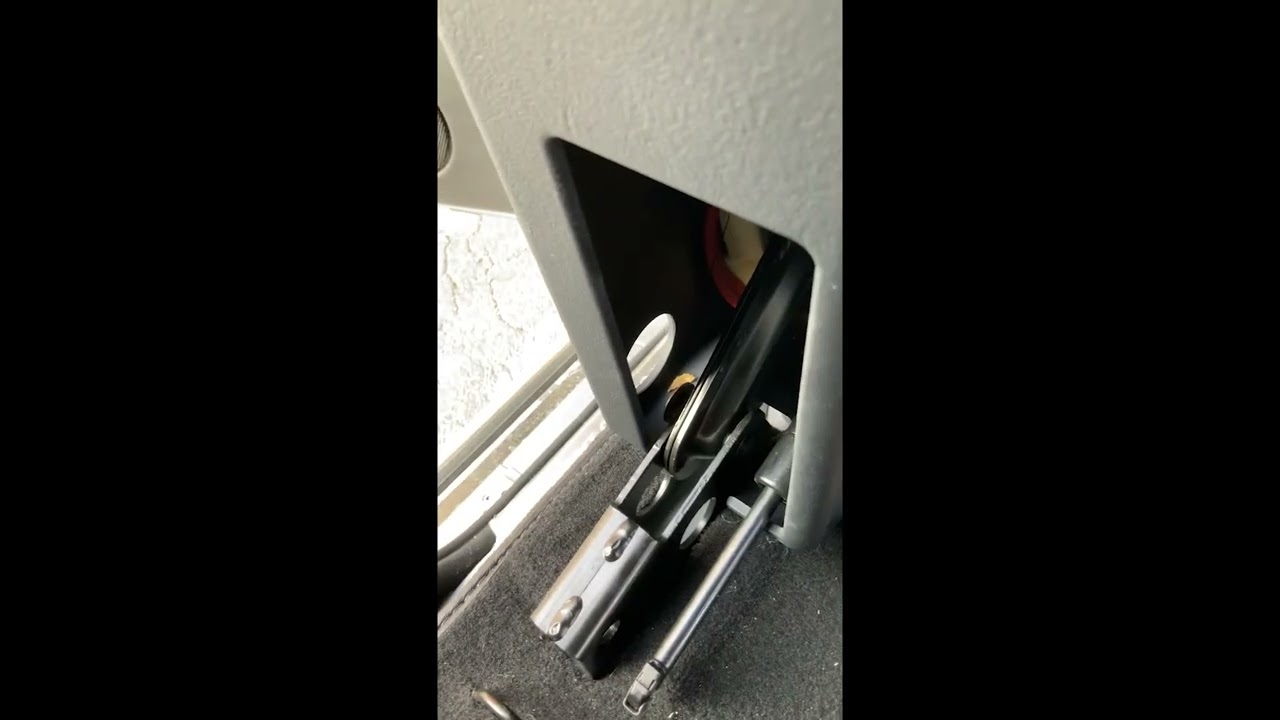How to remove rear seats from G Wagon.