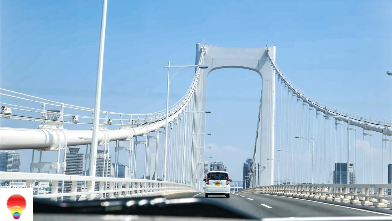4K50FPS 東京都心芝公園から幕張高速道路ドライブ ［東京/千葉］2021