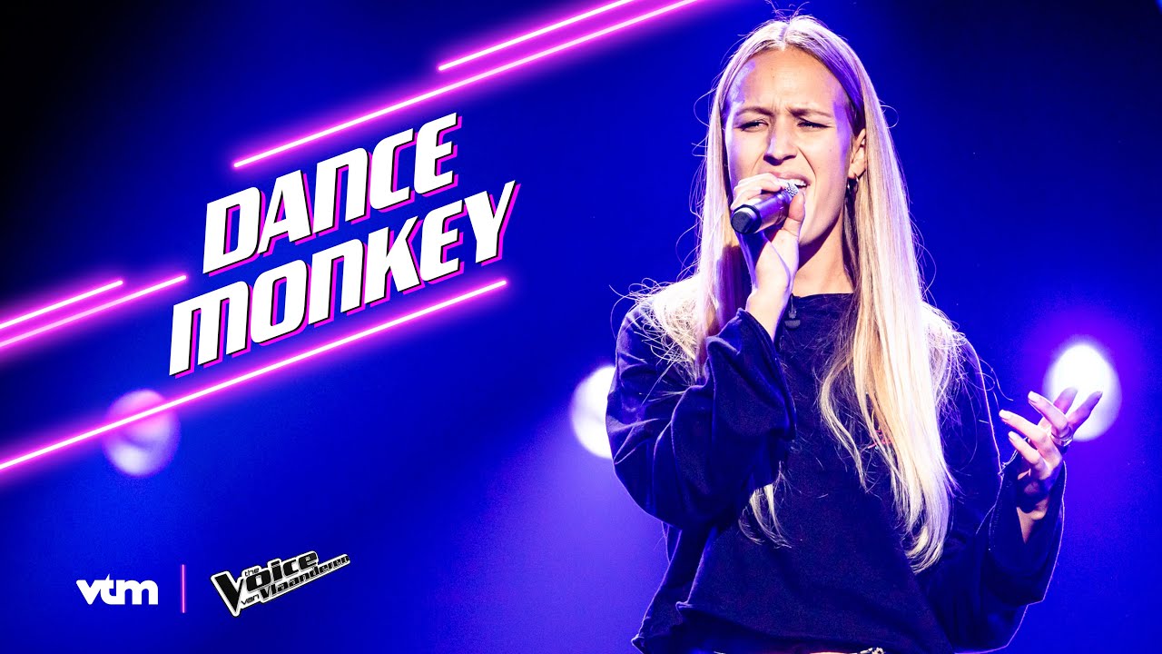 Jill - 'Dance Monkey' | The Blind Auditions | The Voice van Vlaanderen | VTM