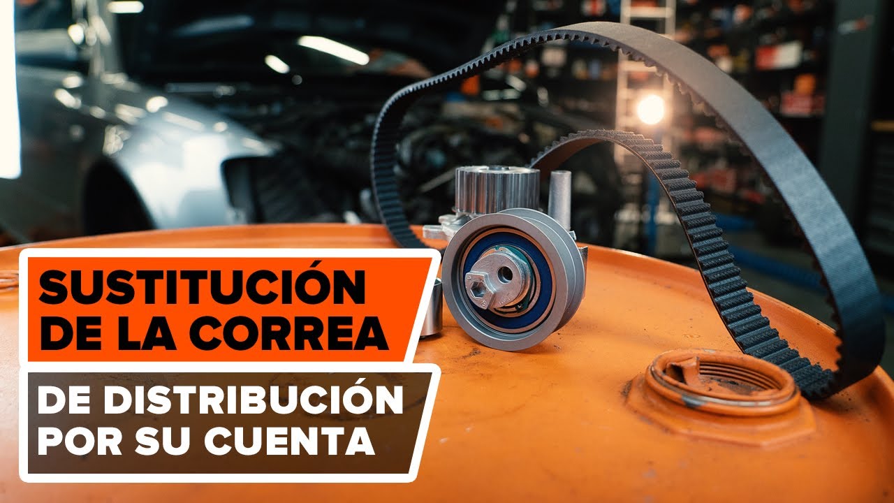 Cómo cambiar la kit correa distribución y bomba de agua en AUDI A4 (B7) [VÍDEO TUTORIAL DE AUTODOC]