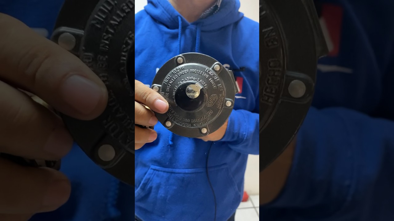 JAM&Aacute;S INTENTES CALIBRAR EL REGULADOR PARA GAS #Plomeria #Plomero #Plumber #Plumbing  #valvula #iusa