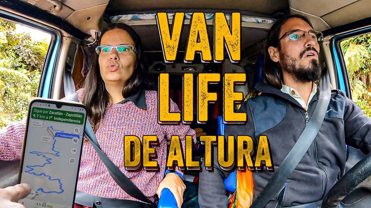 VIVIR en FURGONETA CAMPER en INVIERNO🥶 Nos atrapa la NIEBLA en una REMOTA RUTA DE MONTAÑA | T5-E26