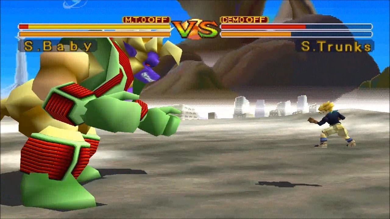 Dragon Ball GT: Final Bout [PS1] - play as Super Baby