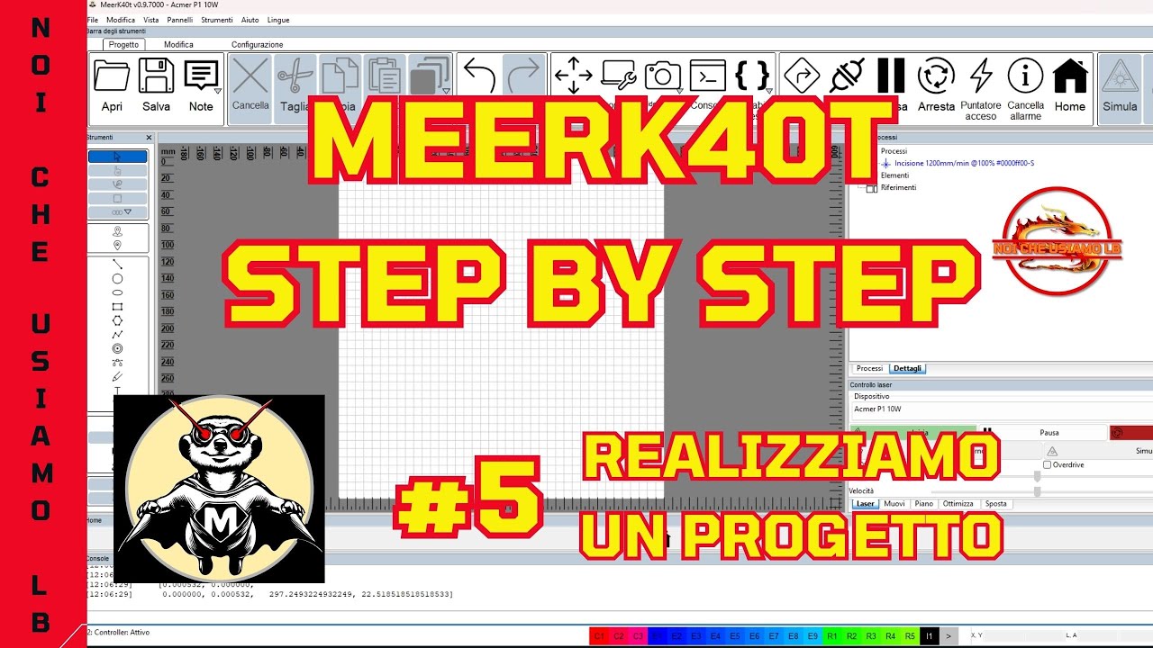 MEERK40T STEP BY STEP: #5 REALIZZIAMO UN PROGETTO