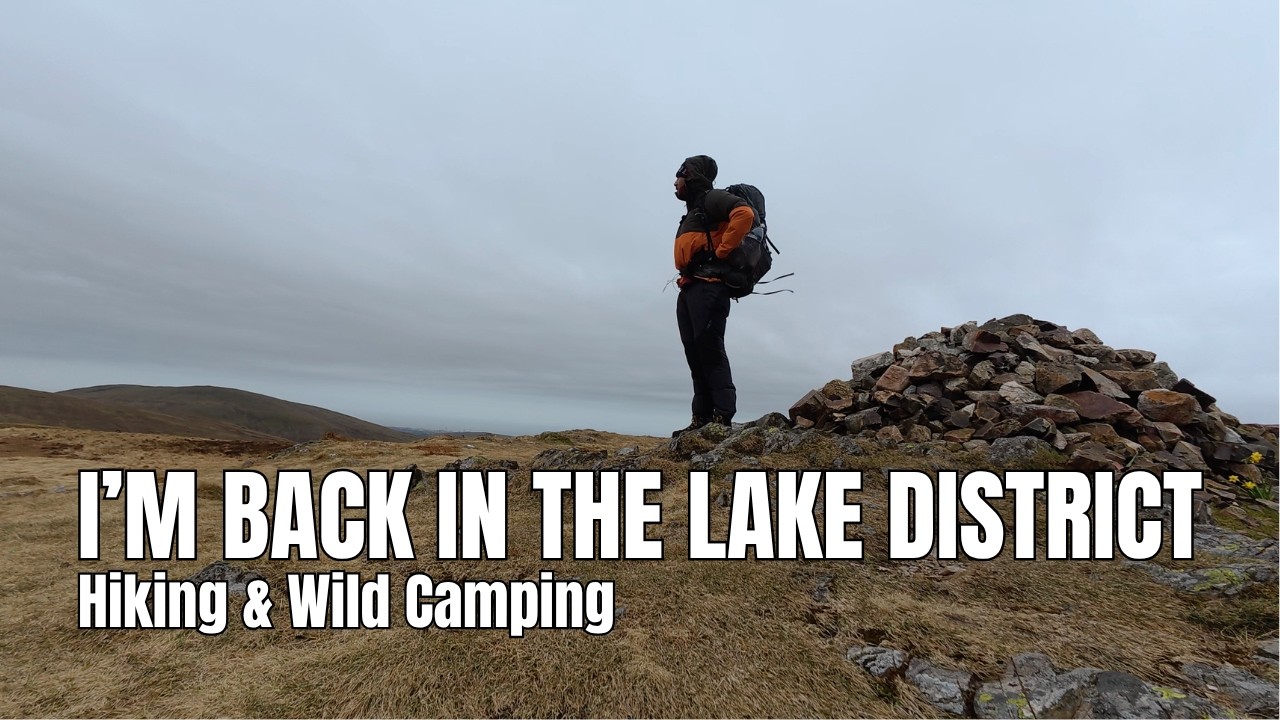 Just Me And The Mountains😁 | Wild Camping In The Lake District...