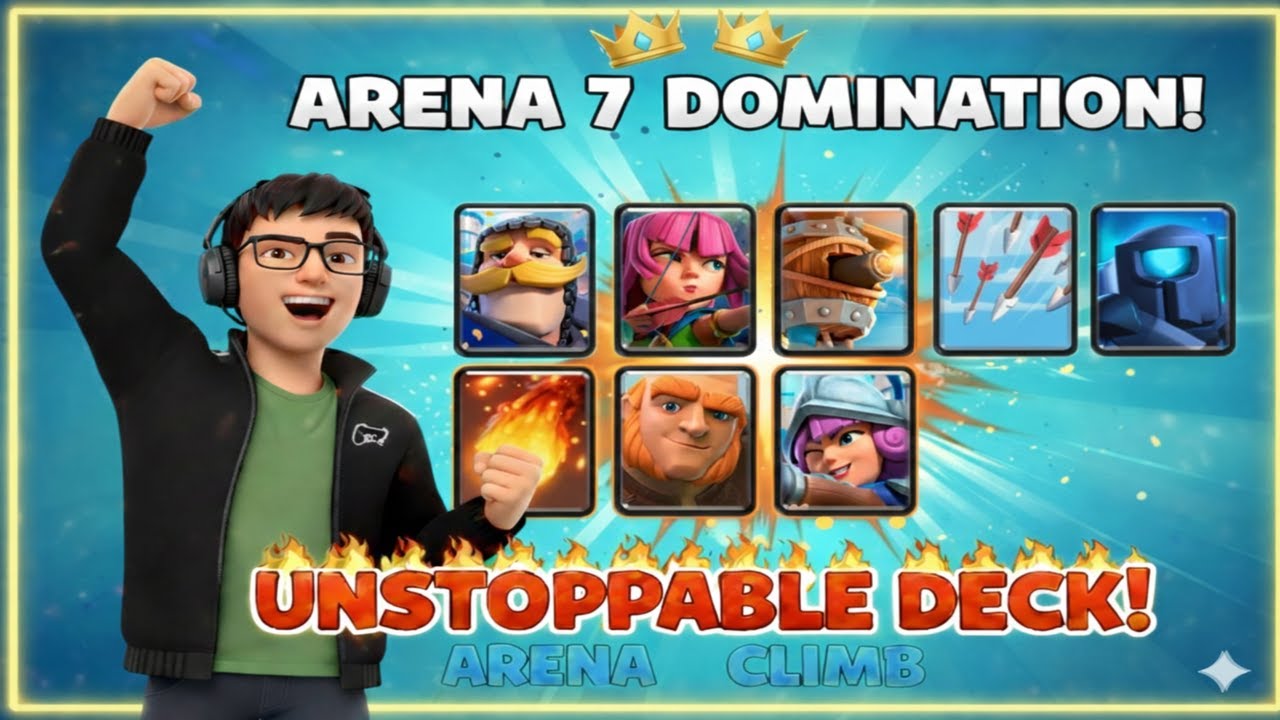 THIS DECK IS ACTUALLY BROKEN! 🏆 (Giant + Mini P.E.K.K.A. Combo)