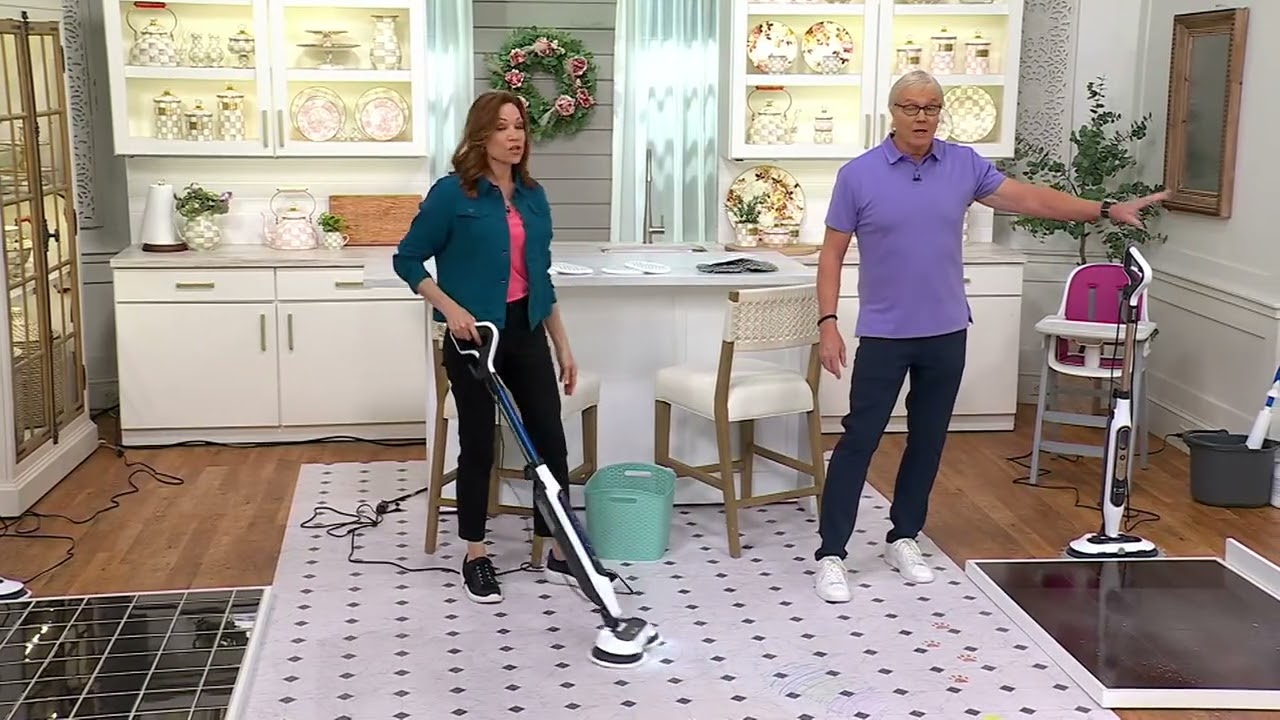 Shark Steam & Scrub Steam Mop with Steam Blaster Technology on QVC