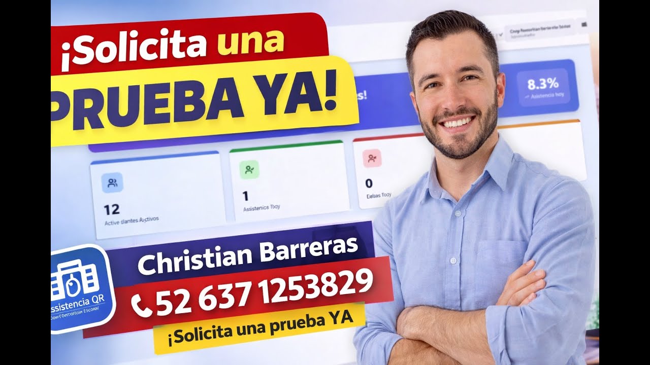 Gestion de asistencia escolar , con qr