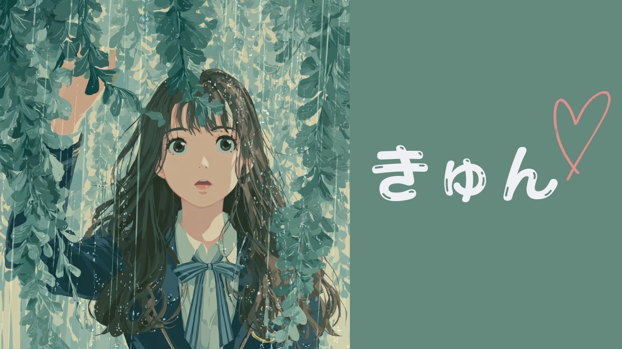 ふってよrainから始まる、キュンする恋の音楽 30分｜Sweet AI Music