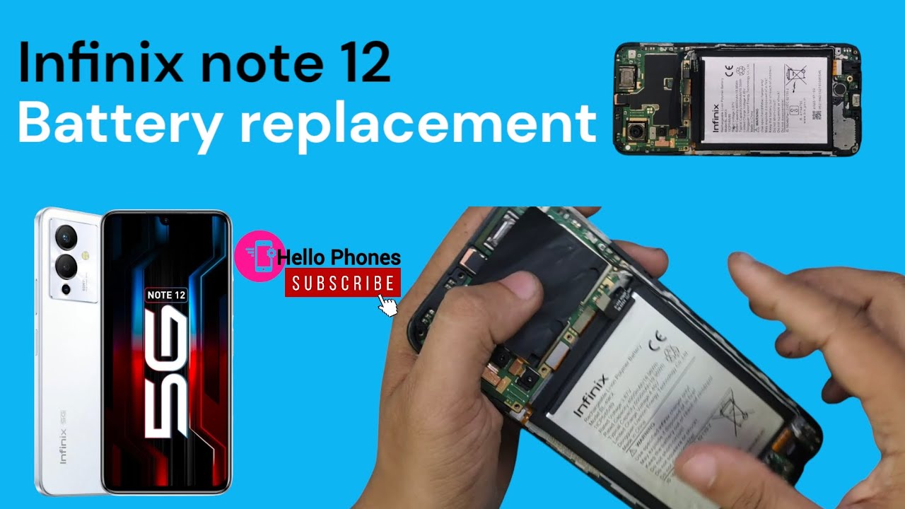 Infinix note 12 battery replacement | how to change infinix note 12 battery #how #new #battery